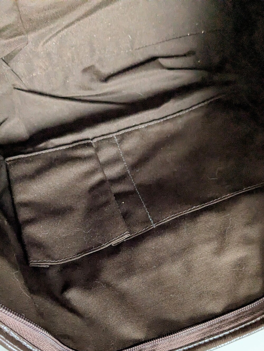 Coach Leah Signature Logo Canvas Tote - Picture 12 of 13